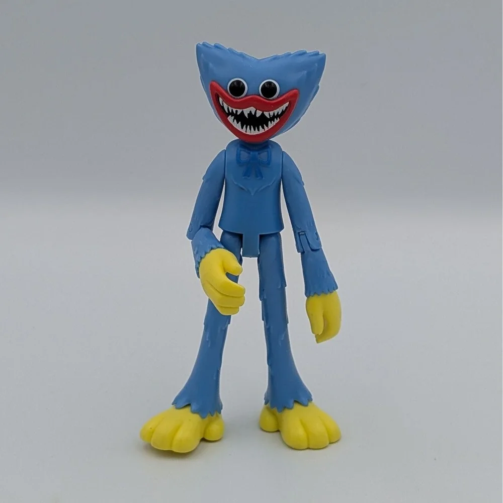Poppy Playtime Huggy Wuggy Action Figure PhatMojo Blue Monster Toy 5 Inch Figure
